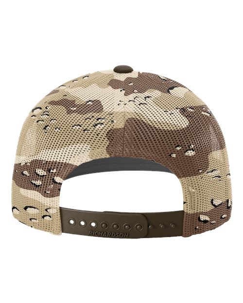 Printed Mesh Trucker Cap – Back