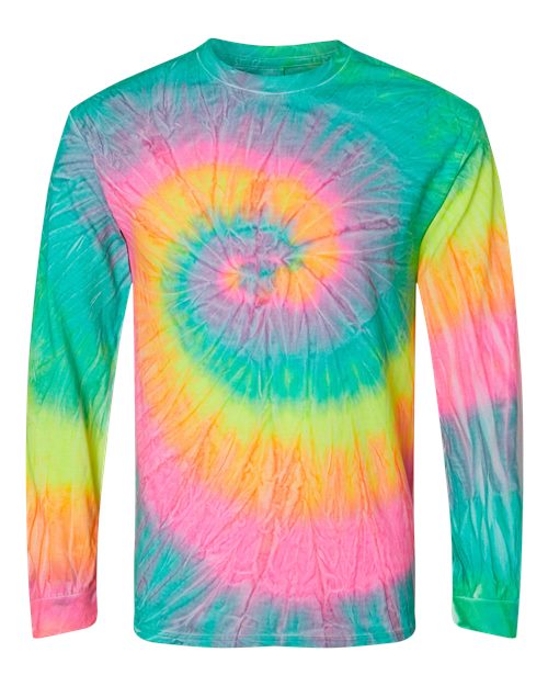 Unisex Tie-Dyed Long Sleeve T-Shirt