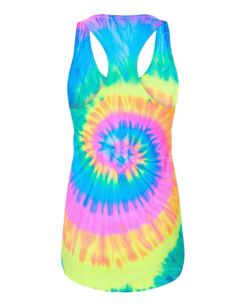 Women's Tie-Dyed Racerback Tank Top