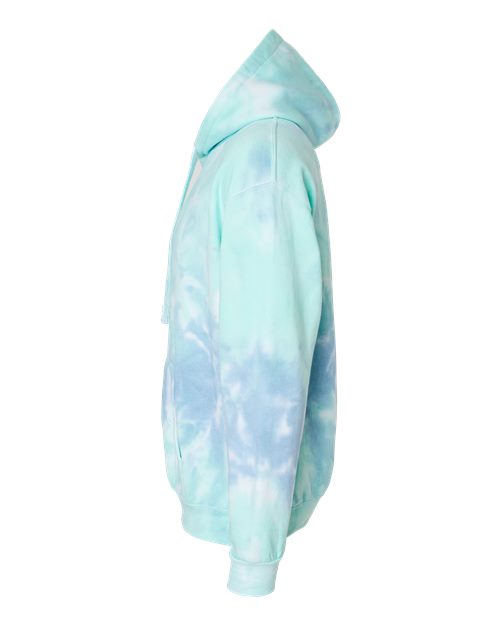 Unisex Tie-Dyed Hooded Sweatshirt