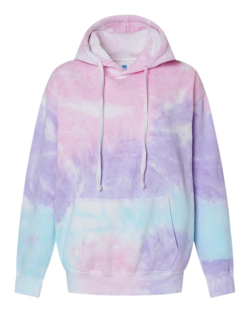 Colortone Unisex Tie-Dyed Hooded Sweatshirt 8777
