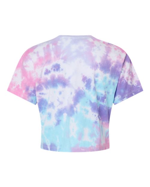 Women's Tie-Dyed Crop T-Shirt – Back