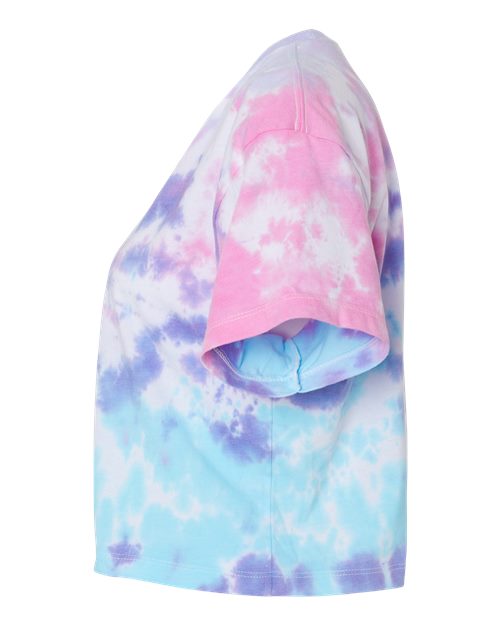 Women's Tie-Dyed Crop T-Shirt – Detail