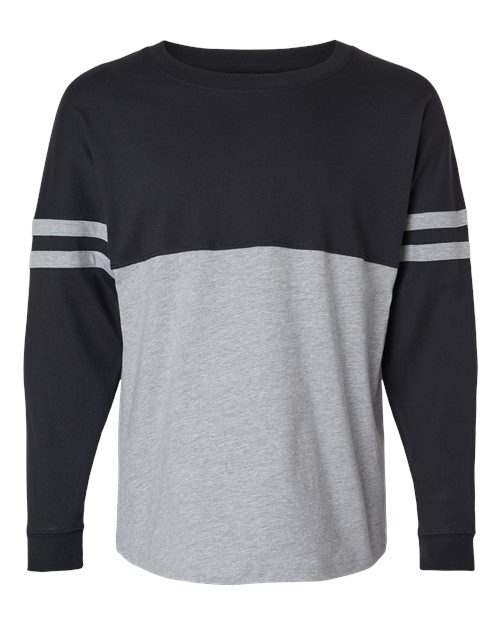 Boxercraft Women's Pom Pom Long Sleeve Jersey T-Shirt BW3514