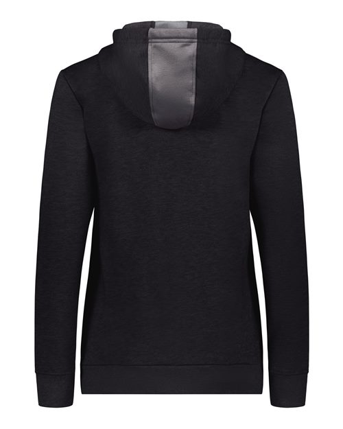 Women's Eco Revive™ Three-Season Triblend Fleece Hooded Sweatshirt – Back