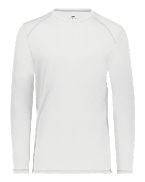 Super Soft&#45;Spun Poly Long Sleeve T&#45;Shirt-Augusta Sportswear