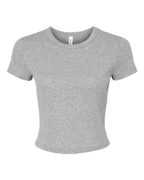 Women's Micro Rib Baby Tee – Front