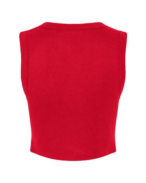 Women's Micro Rib Muscle Crop Tank