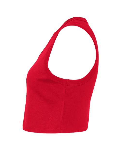 Women's Micro Rib Muscle Crop Tank