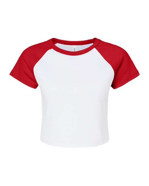 Women's Micro Rib Raglan Baby Tee