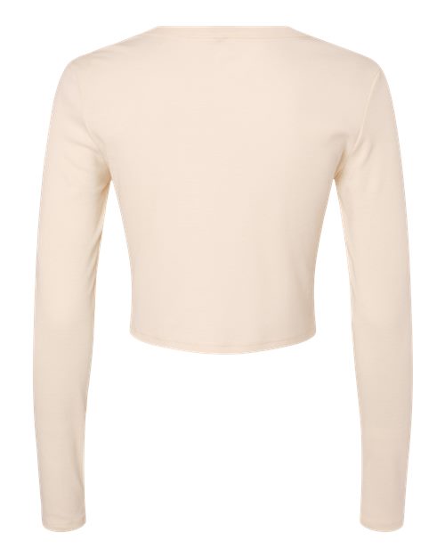 Women's Micro Rib Long Sleeve Baby Tee