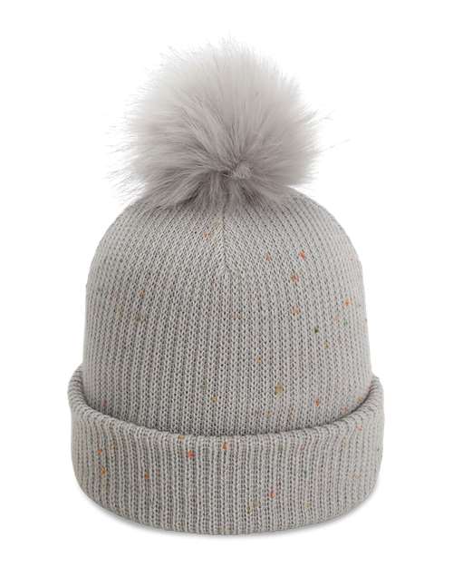 The Montage Pom Cuffed Beanie-Imperial