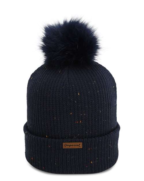 The Montage Pom Cuffed Beanie