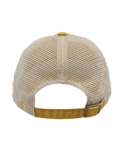 Pigment-Dyed Trucker Cap – Back