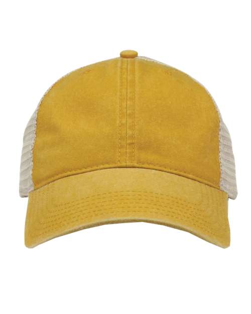 Pigment-Dyed Trucker Cap-The Game