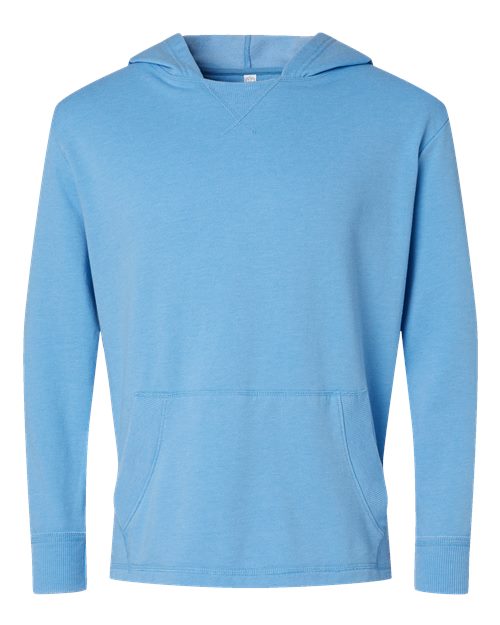 Unisex Vintage Wash Fleece Hoodie Sweatshirt