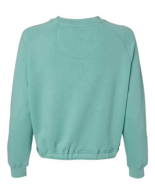 Women's Relaxed 3-End Boxy Fleece Crewneck Sweatshirt