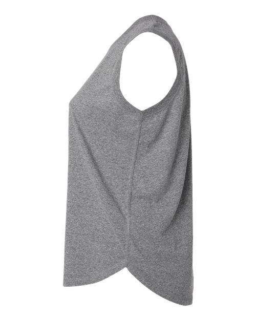 Women's Curvy Relaxed Fine Jersey Tank – Detail