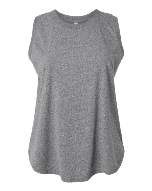 Women's Curvy Relaxed Fine Jersey Tank – Front
