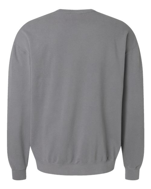 Unisex Garment-Dyed Lightweight Fleece Crewneck Sweatshirt