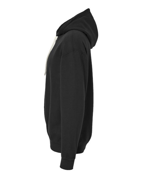 Unisex Garment-Dyed Lightweight Fleece Hooded Sweatshirt – Detail