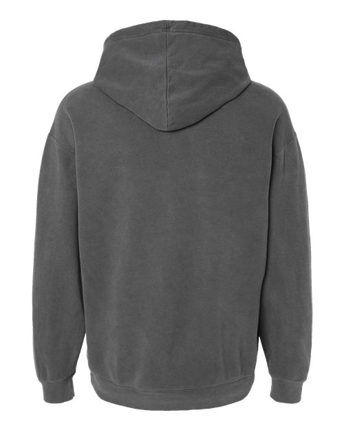 Unisex Garment-Dyed Lightweight Fleece Hooded Sweatshirt – Back