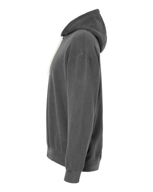 Unisex Garment-Dyed Lightweight Fleece Hooded Sweatshirt – Detail