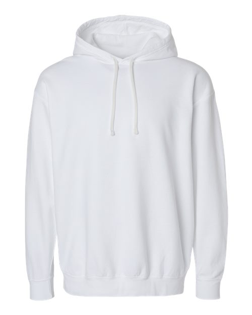 Garment&#45;Dyed Lightweight Fleece Hooded Sweatshirt-Comfort Colors