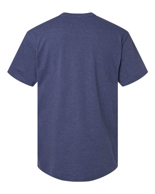 Unisex CVC Henley Tee