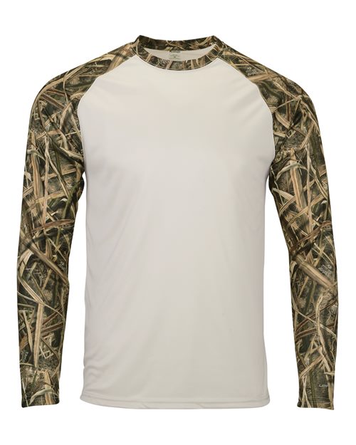 Jackson Mossy Oak Colorblocked Long Sleeve T-Shirt-Paragon