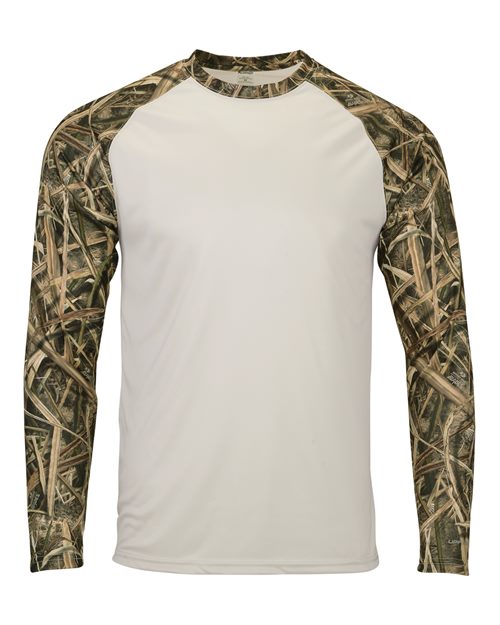 Jackson Mossy Oak Colorblocked Long Sleeve T&#45;Shirt-Paragon