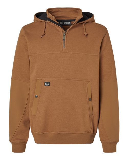 Mission Quarter-Zip Hooded Pullover-DRI DUCK