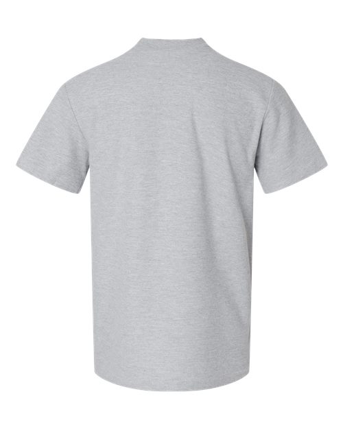 Unisex Pique Mockneck Tee