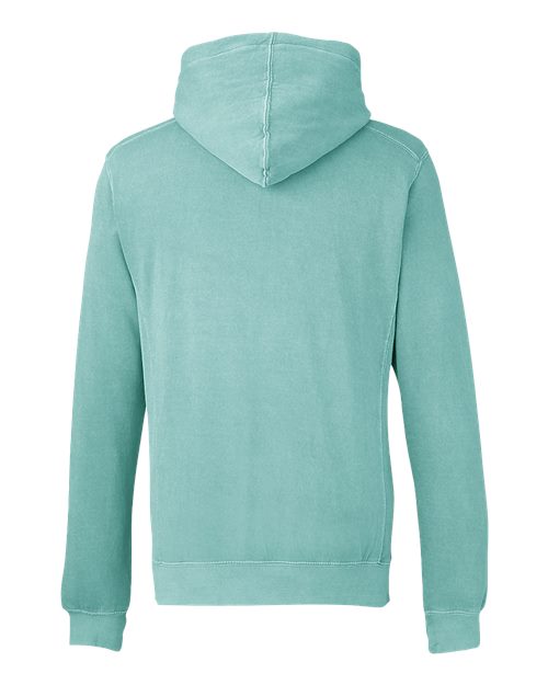 Unisex Pigment-Dyed Fleece Hooded Sweatshirt