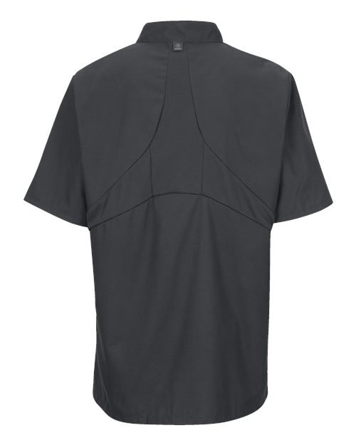 Women's Mimix™ Short Sleeve Chef Coat with OilBlok
