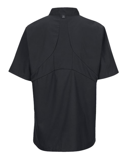 Mimix™ Short Sleeve Chef Coat with OilBlok – Back