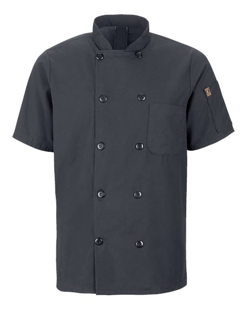 Mimix™ Short Sleeve Chef Coat with OilBlok
