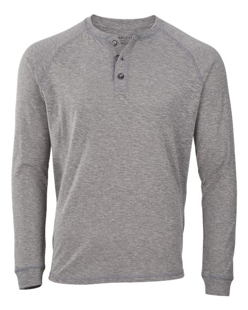 Henley Long Sleeve T&#45;Shirt-Boxercraft