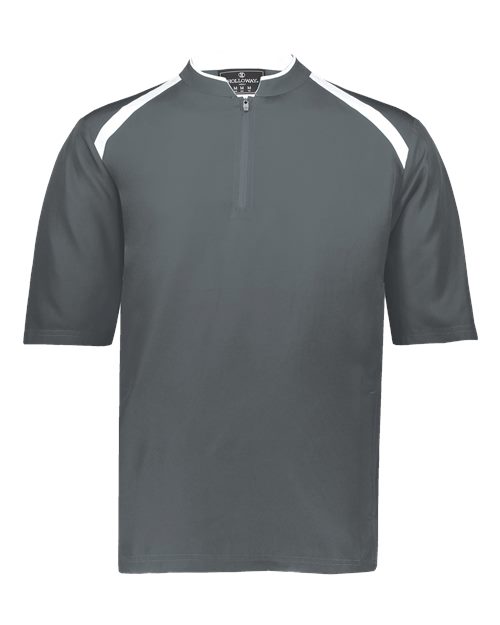 Clubhouse Short Sleeve Quarter-Zip Pullover-Holloway