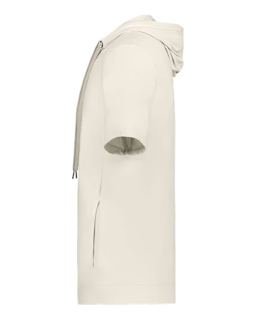 Men's Eco Revive™ Ventura Soft Knit Short Sleeve Hooded Sweatshirt – Detail