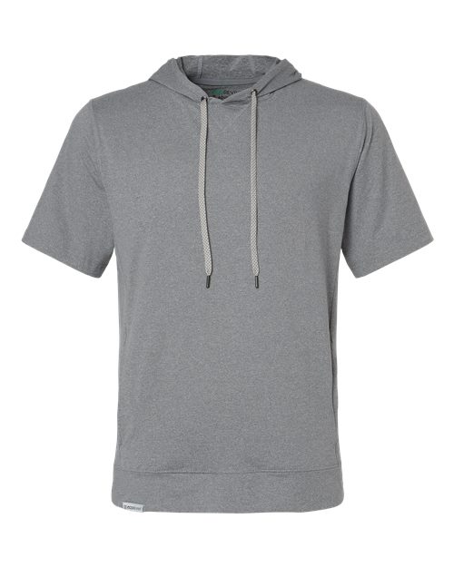 Men's Eco Revive™ Ventura Soft Knit Short Sleeve Hooded Sweatshirt