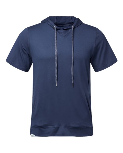 Men's Eco Revive™ Ventura Soft Knit Short Sleeve Hooded Sweatshirt