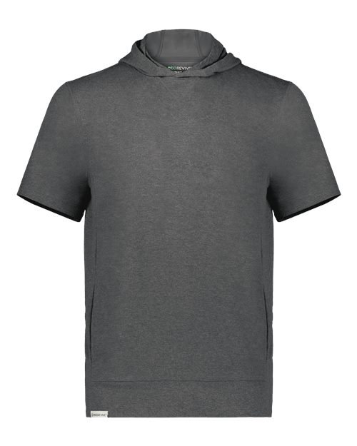 Youth Eco Revive™ Ventura Soft Knit Short Sleeve Hooded Sweatshirt