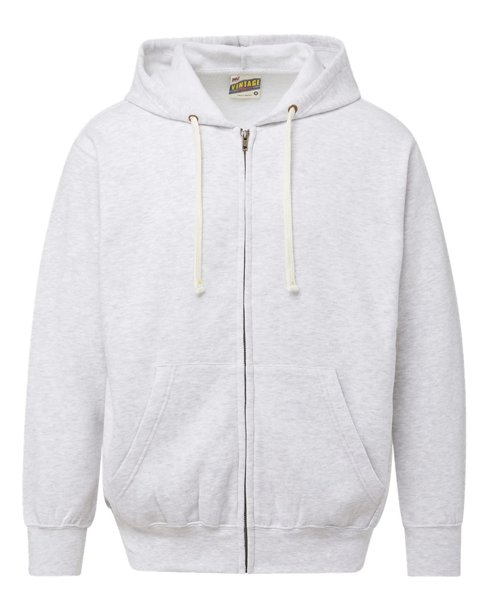 MV Sport 22132 - Unisex Vintage Fleece Full-Zip Hooded Sweatshirt