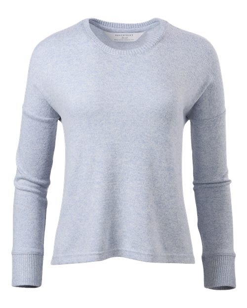 Women&#39;s Cuddle Fleece Boxy Crewneck Pullover-Boxercraft