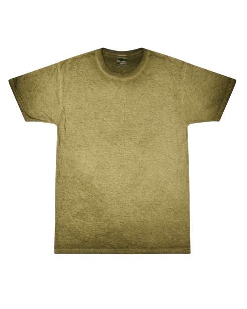 Oil Wash T-Shirt-Colortone