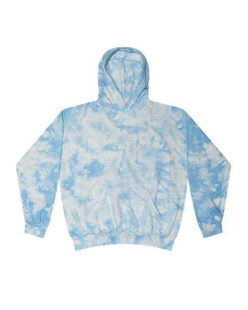 Youth Crystal Wash Hooded Sweatshirt-Colortone