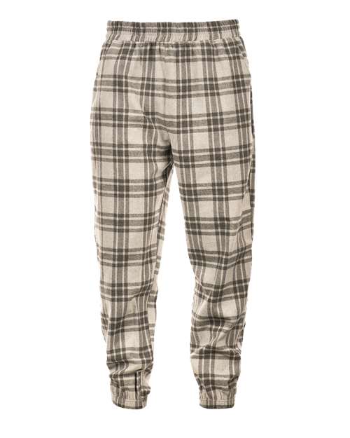 Burnside Unisex Flannel Joggers 8810