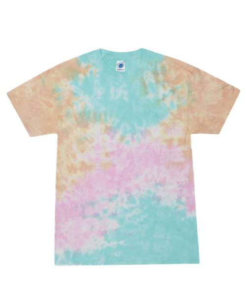 Colortone Youth Multi-Color Tie-Dyed T-Shirt 1000Y
