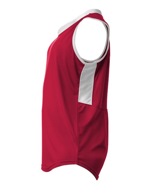 Women's Slide Fastpitch V-Neck Sleeveless Jersey